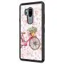 LG G7 ThinQ Case,Flexible Soft TPU Cover Shell,Slim Silicone Black Rubber Non-Slip Durable Design Protective Phone Case for LG G7 ThinQ -Bicycle