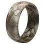 Groove Life - Silicone Ring for Men and Women Wedding Rubber Band with Lifetime Coverage, Breathable Grooves, Comfort Fit, and Durability - Original Camo Kryptek