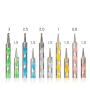Mandala Rock Painting Pen Dot Dotting Tools Stencil Brush Set 13 PCS Flat Head 4mm 5mm 6mm 8mm 10mm 12mm 14mm Diameter 5 Stylus (set1)