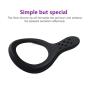 LEVETT Flexible Silicone Cock Rings, Penis Enlarger Stronger and Harder Erection to Prolonging Climax Sex Toys for Men (Flexible size)