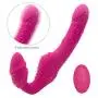 Woman Strapless Vibe Double Silicone Toy Adult 9 Speed Tshirt