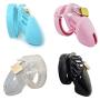 Guiseniour Soft Cage Massager Device with 5 Rings Peniiis Short Sleeve Adullt Six Toys for Men