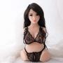 ZSTY TPE Love Doll, Half Body Loli Entity Doll Silicone Adult Sex Products Simulation Non-Inflatable Doll Male Sex Toy Masturbation Device (Small Loli)