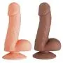 Realistic Dido with Suction Cup Silicone Hands-Free Play Flexible Adult Six-Toy for Women Men