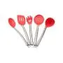 Stainless Steel Silicone Kitchenware Set Spoon Scoop Shovel Set Five-piece