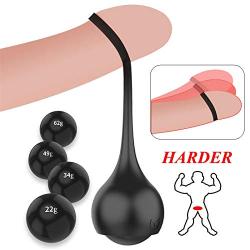 s Massager Dumbbell Enhance t Device Ring Sleeve Hard Trainer Novelty Massagers Ring*1 Ball*4