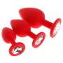 QYIYA 4Pcs Silicone Anales Trainer Kit- Back Massage Toys