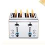 QIN.J.FANG-Kitchen 4 -Slice Toaster, 7-speed professional temperature control,Extra Wide Slots and Slide Out Crumb Tray,220V