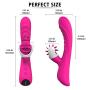 Waterproof G Vibrator Dildo for Women with 9 Strong Vibration Modes for Effortless Insertion, Silicone G Spot Vibrator Clitorial Vibrator for Exciting Stimulation- Ideal Sex Toy for Female