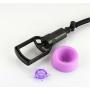 LYOU Male Penis Pump Strong Suction Vacuum Chamber Enhancement Enlargement with Silicone Sleeve Seal Sex Toy with Free Penis Cock Ring