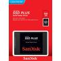 SanDisk SSD PLUS 120GB Internal SSD - SATA III 6 Gb/s, 2.5"/7mm, Up to 530 MB/s - SDSSDA-120G-G27