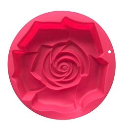 TGSEA Rose Flower Shape Silicone Cake Mold Big Size 29 5.8cm Silicone Cake Pan Kitchenware DIY Mold