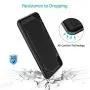 CHOETECH Cell Phone Case for iPhone XR, CHOETECH Slim Fit Flexible TPU Back Cover with Drop Protection and Fingerprint-Free Compatible with iPhone XR-Black
