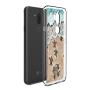 LG G7 ThinQ Case, Soft TPU Slim-Fit Flexible Ultra-Thin Clear Case, Full-Body Rugged Bumper Print Baby Turtle Case for LG G7 ThinQ, Transparent