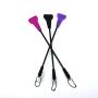 SCARLET KITTEN Silicone Riding Crop Horse Whip with Slapper Jump Bat