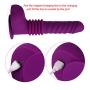 9&quot Thrusting Vibrant Toys for Women with 6 Speed Frequency Waterproof Rechargeable G-Spot Automatic Female Ladies Toy with Wireless Remote Control and Suction Cup