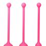 CalExotics Utopia Weighted Silicone Kegel Trainer Set ? Ben Wa Vaginal Kegel Weights - Hands Free Pelvic Floor Weight Exercise - Waterproof Sex Toys For Women ? Pink