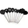 SKYyao Stainless Steel Silicone Kitchenware 9-piece non-stick pot hot spoon colander silicone