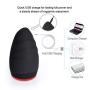 UTime Rechargeable Handheld Waterproof Massager Toys for Muscles, Back, Foot, Neck, Shoulder, Leg, Calf Pain Relief - Cordless Electric Full Body Massage with Portable Design