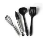 LDGR Pancake Spatula Silicone Kitchenware 10 Piece Non-Stick Pan Set Eco-Friendly Kitchen Tools (Color : Red)