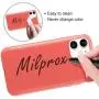 MILPROX iPhone 11 Case with Screen Protector, Liquid Silicone Gel Rubber Shockproof Slim Shell with Soft Microfiber Cloth Lining Cushion Cover for iPhone 11 6.1 inch (2019)-Coral