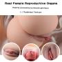 4.96 lbs Lifelike P?ckét-Puss? Female Silicone Full Size Deluxe Toys with Tight Double Holes,Hands Free Sleévé Str?kér Tools for Men,Adult Toys (11in x 5.9in x 3.39in)