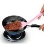 Silicone Kitchenware Set of 5 - Heat Resistant Spatula Rubber Cooking Baking Utensil Tools Non-Stick Pink