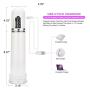 Electric Auto Penis Vacuum Pump Enlargers For Men Erotic Sex Toys For Male Penis Extender To Help Erection And Sex Time Extension Enhancer Prolong Penis Sex Male Pump (Color:White )
