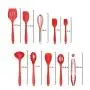 Miseku 10 Pcs/Set Silicone Heat Resistant Non-stick Kitchenware Set Cooking Utensils Utensil Sets