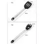 JunbosiKitchenware Anti-Scalding Non-Stick Spatula Set High-Temperature Silicone Kitchenware Set of 10 Cooking Shovel Kitchen Tools
