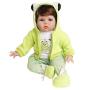 Yesteria Lifelike Reborn Baby Dolls 22 Inches 2 Outfits Silicone Vinyl Weighted Cotton Body Gift Set