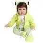 Yesteria Lifelike Reborn Baby Dolls 22 Inches 2 Outfits Silicone Vinyl Weighted Cotton Body Gift Set