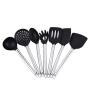 Silicone Kitchenware Non-Stick Stainless Steel Handle Health Material Six-Piece Set Does Not Hurt the Pot Kitchenware Set Cooking Shovel Spoon Tool