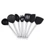 Silicone Kitchenware Non-Stick Stainless Steel Handle Health Material Six-Piece Set Does Not Hurt the Pot Kitchenware Set Cooking Shovel Spoon Tool