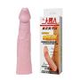 NewMaxer Penis Extender Soft Silicone Condom Extender Enlarger Sleeve Condom Sexual Delay Ejaculation Toy for Men (B)