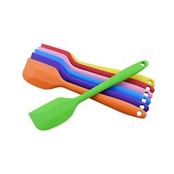 Kitchen Silicone Cream Butter Cake Spatula Mixing Batter Scraper Brush Butter Mixer Cake Brushes Baking Tool Kitchenware