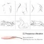 Skin-Friendly 12 Vibration Vibrating Toy & Simulator Vibration Premium Silicone with Remote Stimulàtor T-Shirt