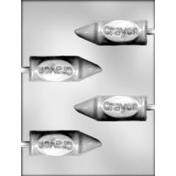 CK Products 3-3/4-Inch Giant Crayon Sucker Chocolate Mold