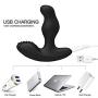 Silicone ?nales Trainer Waterproof But-t Vibration Toy 16 Frequency - Pleasure Toys (Black) Super Cool Enjoyment