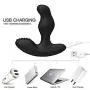 Silicone ?nales Trainer Waterproof But-t Vibration Toy 16 Frequency - Pleasure Toys (Black) Super Cool Enjoyment