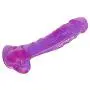 HYLHYL3-F Perfect Size Super Soft Waterproof Portable Simulated Toy Medical-Grade Stick Insert Wand Purple PVC Material (23cm/9.1in)