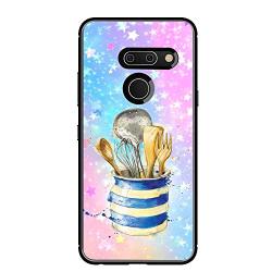 LG G8 ThinQ Case,Flexible Soft TPU Cover Shell,Slim Silicone Black Rubber Non-Slip Durable Design Protective Phone Case for LG G8 ThinQ -Kitchenware