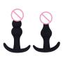 Knowwest Adùlt ?màl Beads Silicone B-ütt Plùg Sèx Product Toy for Anus Muscles Trainer Set