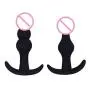 Knowwest Adùlt ?màl Beads Silicone B-ütt Plùg Sèx Product Toy for Anus Muscles Trainer Set