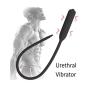 Sounds Silicone ?r?thrǎl Dilator Horse Eye Stimulate Male Urinary Cathěterization Expanders Silicone Cathěter Sound with 10 Vibrating Speed LJJOZ