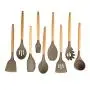 LDGR Pancake Spatula Silicone Kitchenware Set of 9 Sets Silicone Kitchen Utensil Set (Size : 9 Piece)