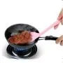 SONGLIN Pink Kitchenware Scraper Non-stick Silicone Shovel Bakery Kit Baking Set 6 Pieces Kit Kitchenware