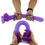 LLGGDD 16-inch Ultra-Long Soft V-?-Br?tors Reality D?`Ld.?S Silicone Medical Material with Suction Cup Stick Safe Soft Beginner (Color : E)