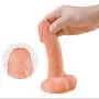 F Fállo Realistico Safe Silicone Wand Adult Toys with Strong Suction Cup Flesh Color PVC Material
