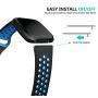 Hanlesi Compatible for Fitbit Versa Band,Silicone TPU Adjustable Waterproof Replacement Sport Band for Fitbit Versa Fitness Tracker Watch for Man Boy